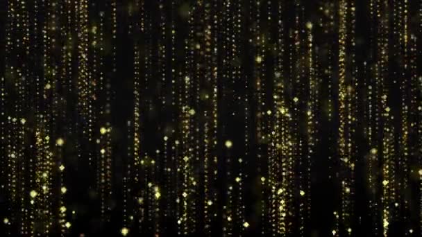 Effet de particule de fond magique, graphique de mouvement simple 