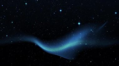 şık soyut mavi basit kıvrımlı dalgalı arka plan kurumsal iş konsepti sunum, baskı, kartvizitler, afiş 3d oluşturma, 3d Illustration 