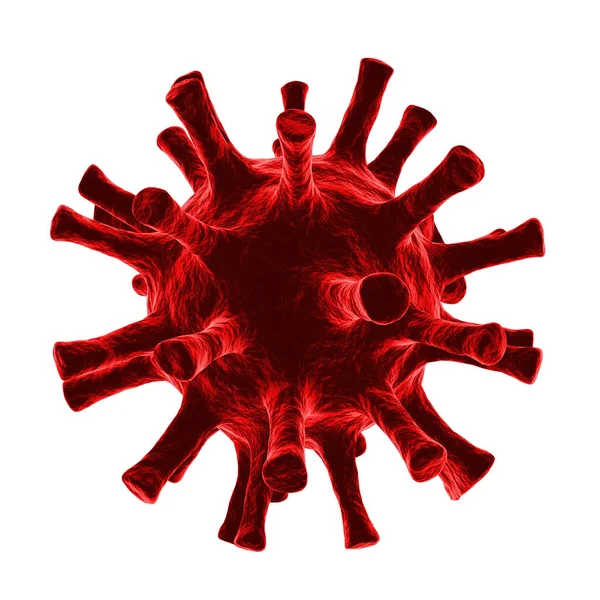 Coronavirus 2019 Covid Virus Malattia Illustrazione Sfondo Pericoloso Influenza Ceppo — Foto Stock