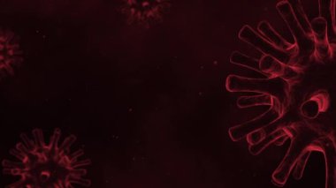 Coronavirus 2019 veya COVID-19 Corona virüsü bakteri sağlık geçmişi tehlikeli grip türü mikroskop virüsü