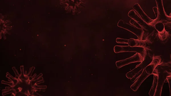 Coronavirus 2019 Nebo Covid Korona Virus Onemocnění Bakterie Lékařské Péče — Stock fotografie