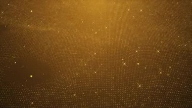 Altın parıltılı lüks, soyut arka plan güzel ışık pırıltısı, klasik ışık saçan sahne şovu.