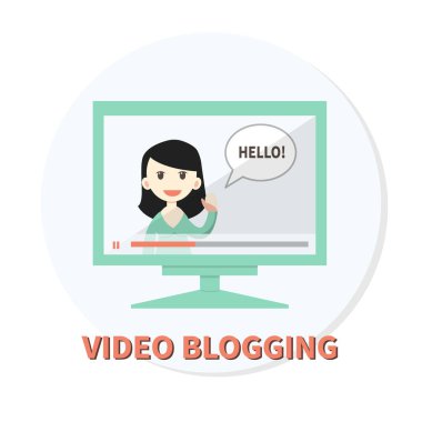 Kadın Selam videoblogger
