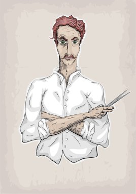 Adam erkek insan Kuaför berber, Kuaför, beyaz haircutter