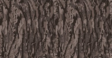 Vektör seamless modeli ağaç kabuğu mevsimlik doku orman. Da