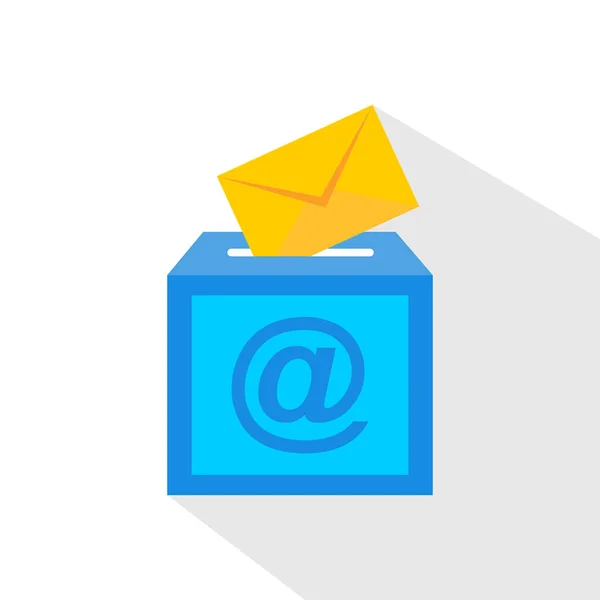 E-mail. Enviar e-mails por e-mail . —  Vetores de Stock