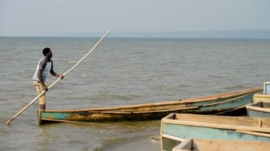 balıkçı Gölü Edouard teknede 