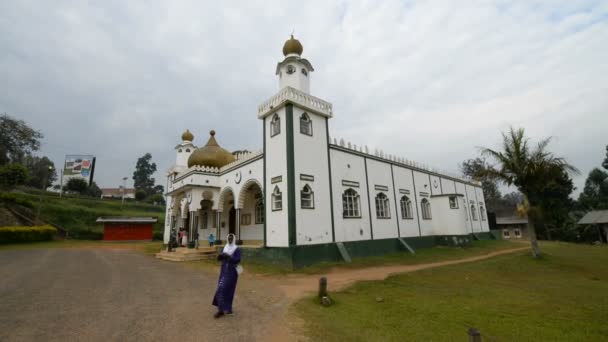 Mesquita em Fort Portal, Uganda — Vídeo de Stock
