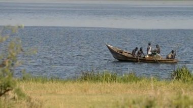 Balıkçı teknesine Murchison Falls Milli Parkı, Tarih