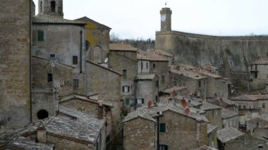 Toskana güzel Ortaçağ kenti