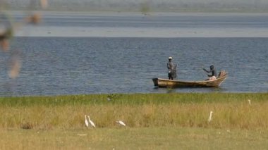 Balıkçı teknesine Murchison Falls Milli Parkı, Tarih