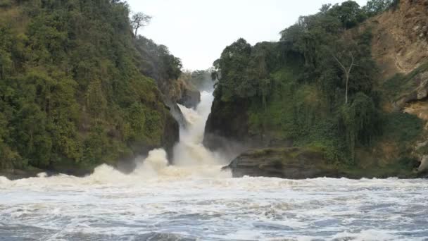 Murchison Falls em Uganda — Vídeo de Stock