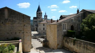 Romanesk Cluny kilise Fransa  