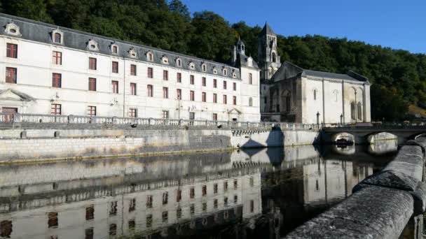 Brantome commune in France — Wideo stockowe