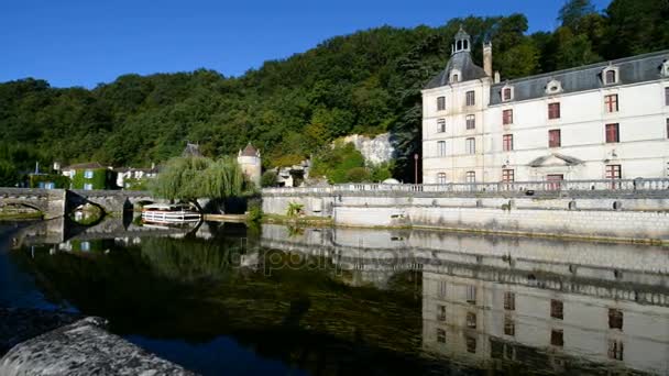 Brantome commune in France — 비디오