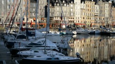 Fransa'da Honfleur eski bağlantı noktası
