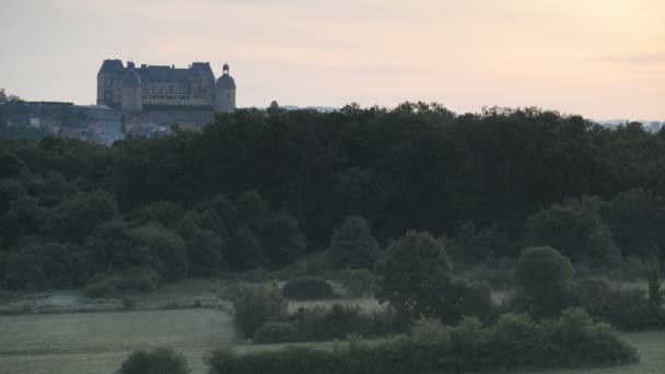 Hautefort commune in France — Stock videók