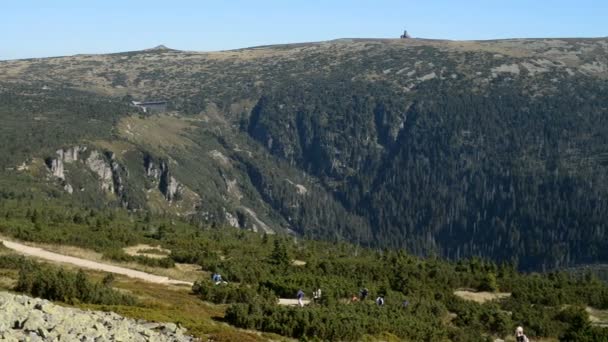 Labský důl, Krkonošský národní Park — Stock video