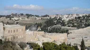 Mount of olives Kudüs'te El Aksa Camii 