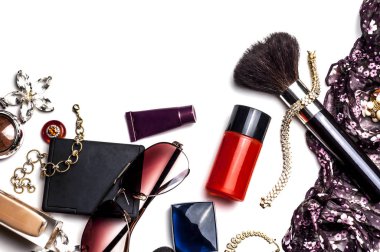 Kadınlar için parlak moda aksesuarları