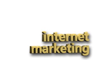 İnternet pazarlama ile ilgili animasyon değerlerini