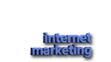 İnternet pazarlama ile ilgili animasyon değerlerini