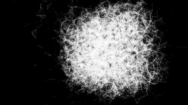 Animation de technologie de connectivité 5G générée par ordinateur .