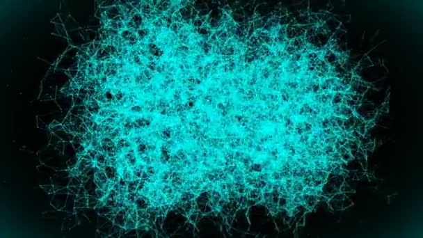 Animation de technologie de connectivité 5G générée par ordinateur .