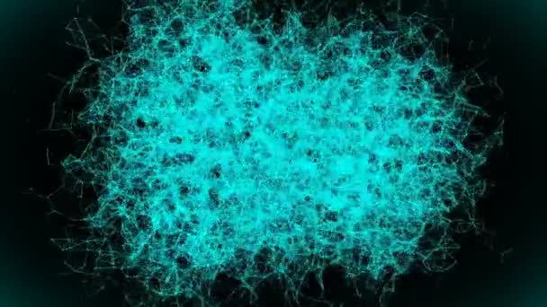 Animation de technologie de connectivité 5G générée par ordinateur .