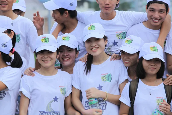 Studenten der nha trang universität — Stockfoto