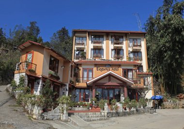 Sapa tepede güzel otel