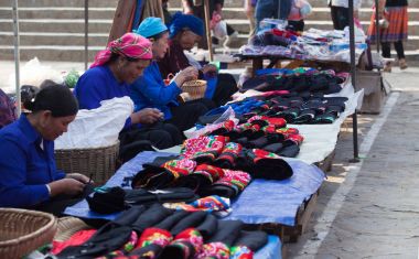 Yaşlılar belirlenmek renkli Tekstil satış