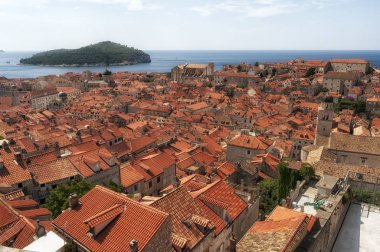 Dubrovnik'in tarihi kent merkezine Hırvatistan