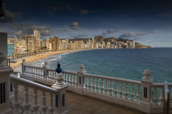 Editorial Benidorm Spain November 2019 Mirador Del Castell Benidorm High — стокове фото