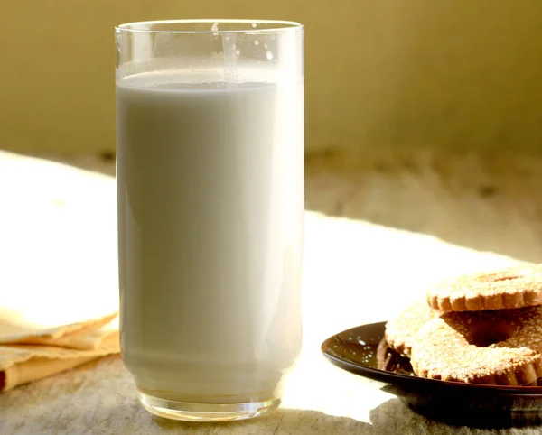 ミルクと砂糖クッキー ストック写真