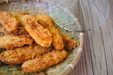 Tay kızartılmış derin muz, Tay geleneği Cristpy Snack, Tay Appe