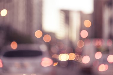 Arka arka plan ışık şehrin gece hayatı, gece şehir