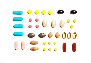 Vitaminler, üst üste multi-c arka plan diyet takviyeleri