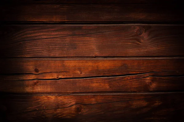 Grunge, donker bruin houtstructuur — Stockfoto