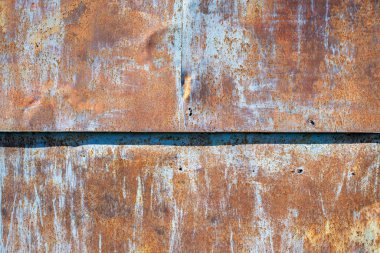 Metalik, demir paslı turuncu arka plan