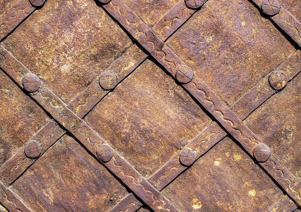 Metal, iron rusty antique forged old background
