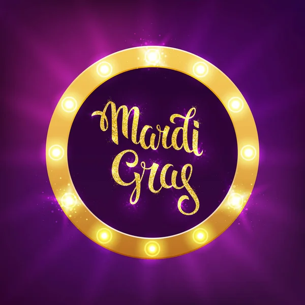 Mardi gras logo — Stockový vektor