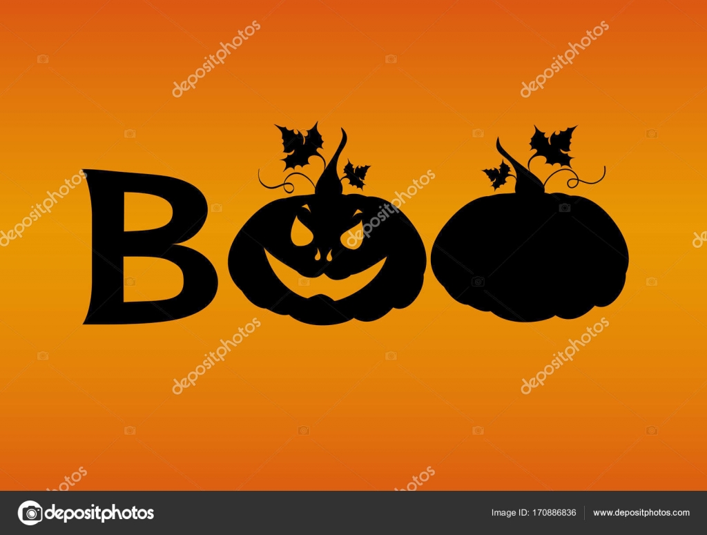 halloween message boo from