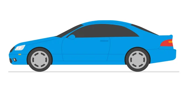 Illustration vectorielle isolée. Automobile en fond blanc — Image vectorielle