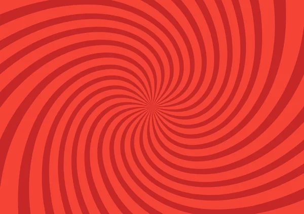 Illustrazione vettoriale per il design vorticoso. Sfondo modello radiale vorticoso. Vortice starburst spirale twirl quadrato. Raggi di rotazione dell'elica. Strisce psichedeliche scalabili convergenti. Divertente raggi di luce del sole — Vettoriale Stock