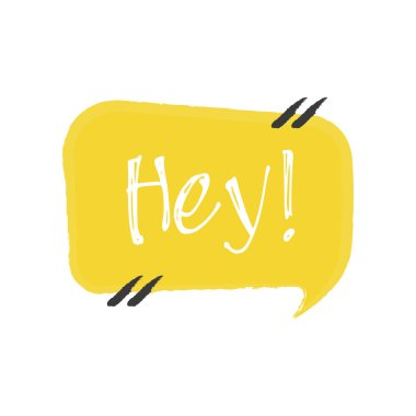 - Selam. Vektör el beyaz arkaplana harf çizimi