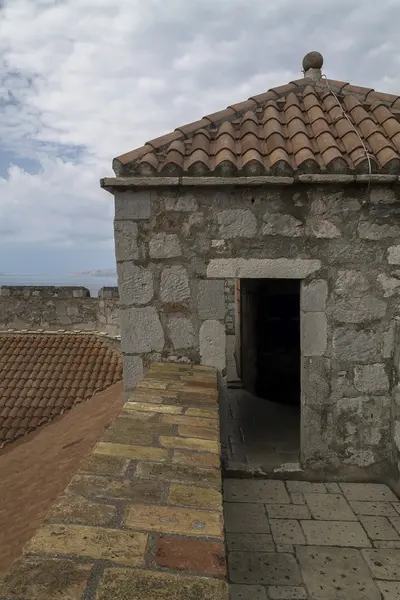 Toit de la forteresse Nehaj à Senj, Croatie — Photo