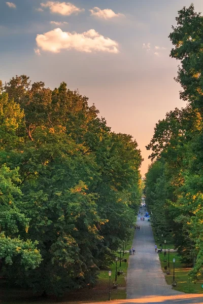 Parque Maksimir en Zagreb, Croacia — Foto de Stock