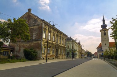     Koprivnica Hırvatistan şehrin sokak 
