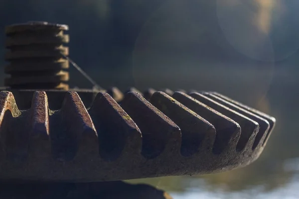 Avvicinamento di un vecchio set di attrezzi — Foto Stock